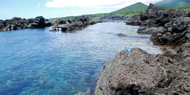 海とあそぼう 伊豆大島の海水浴について 伊豆大島ナビ